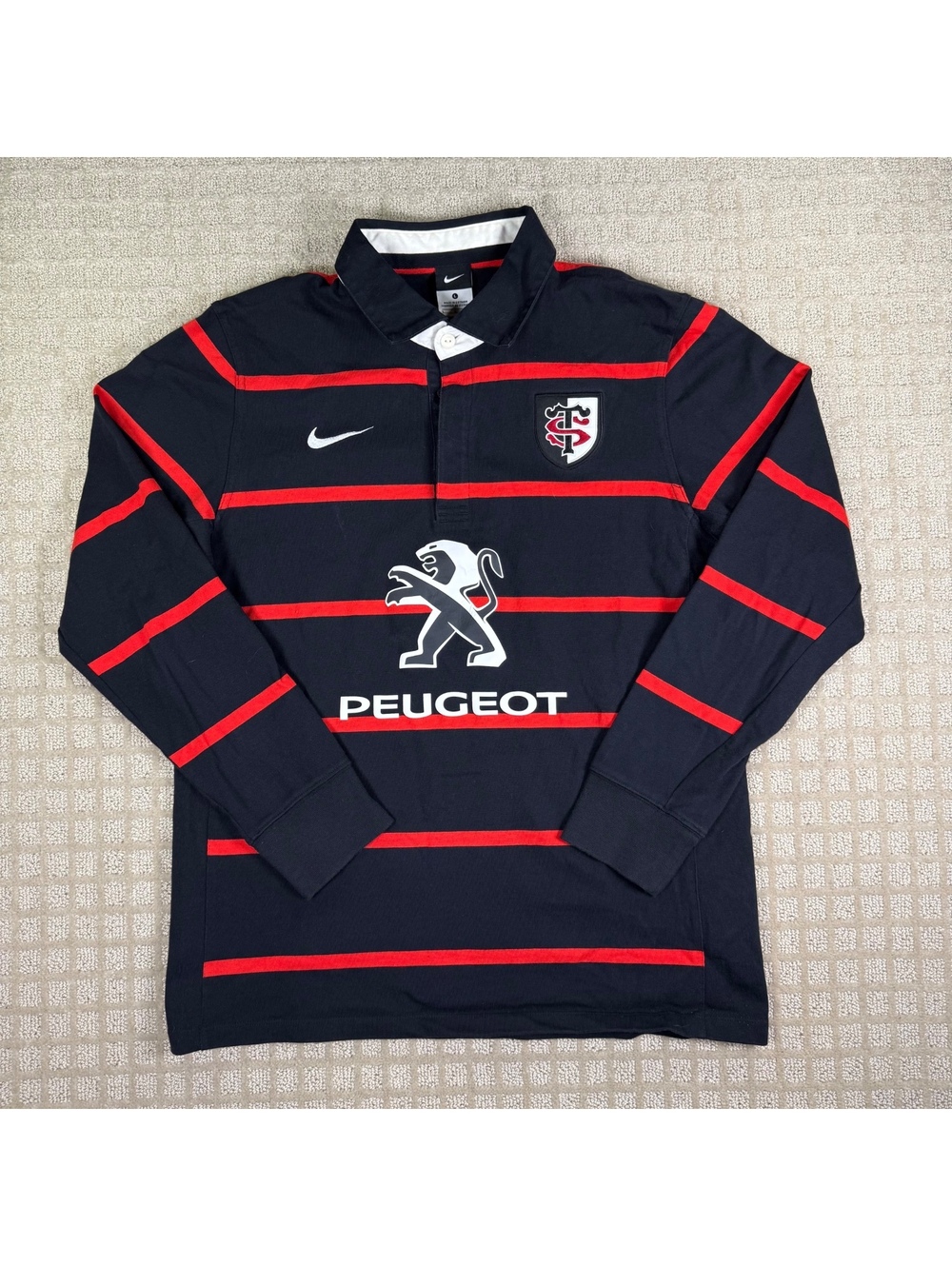 Nike Stade Toulousain Peugeot Rugby Jersey L